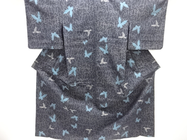 Japanese Kimono / Tsumugi Silk